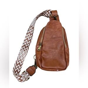 Vegan Leather Sling Bag